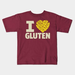 I Heart Gluten Kids T-Shirt